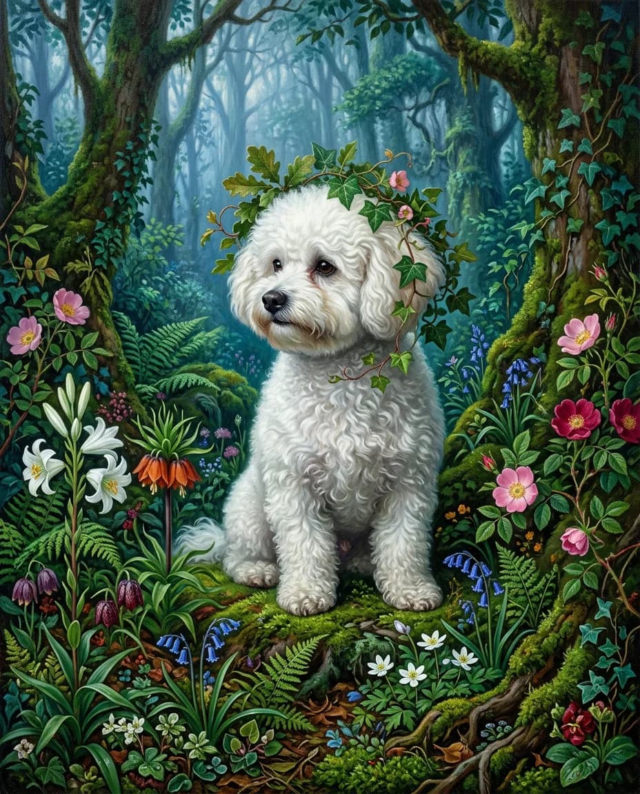 Portrait Préraphaélite